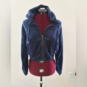 Sugarlips Navy Blue Bomber Jacket